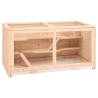 Hamster Cage 89.5x45x45 cm - Solid Wood Fir | Hipo Market