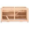 Hamster Cage 89.5x45x45 cm - Solid Wood Fir | Hipo Market