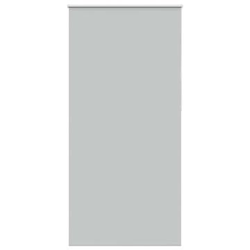 Light Grey Blackout Roller Blind 90x230 cm - HipoMarket UK