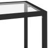 Stylish 100x36x168 cm Transparent Tempered Glass Shelf