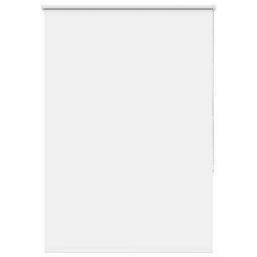 White Roller Blind Blackout, 115x130 cm - Hipomarket UK