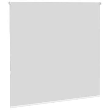 White Blackout Roller Blind 145x130 cm - Durable & Stylish