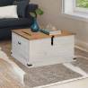  Storage Chest HALDEN White 91x91x47 cm Solid Wood Pine Colour white Quantity in Package 1 