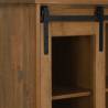 Wine Cabinet HALDEN - Elegant Pine with Sliding Door