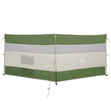 Camping Windbreak Green 340x130 cm | Waterproof & Portable