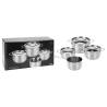 Excellent Houseware 7 Piece Casserole Set - Stainless Steel