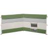 Camping Windbreak Green 340x130 cm | Waterproof & Portable