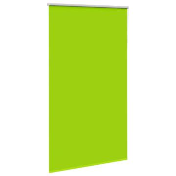 Roller Blind Blackout Leaves Green 125x210 cm - Hipomarket UK