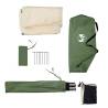 Camping Windbreak Green 508x130 cm - Waterproof & Portable