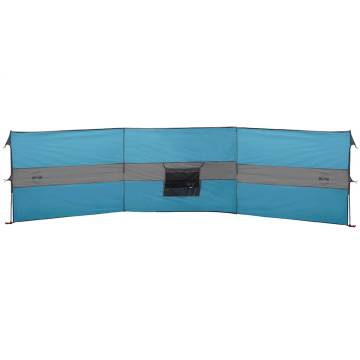 Camping Windbreak Blue 490x123cm - Waterproof & Portable