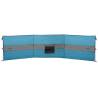 Camping Windbreak Blue 490x123cm - Waterproof & Portable