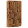 Stylish Book Cabinet - Old Wood 82.5x30.5x150 cm