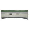 Camping Windbreak Green 510x153 cm Waterproof - Hipomarket