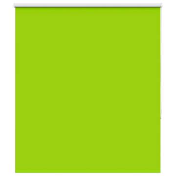 Roller Blind Blackout Leaves Green 135x150 cm - HipoMarket UK