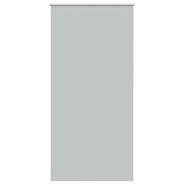 Light Grey Blackout Roller Blind 95x210 cm - Durable & Stylish