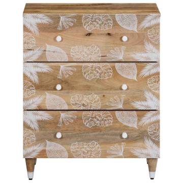 Stylish Solid Wood Mango Sideboards - 2 Pcs | HiPo Market