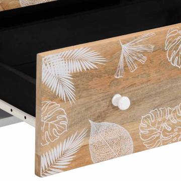 Stylish Solid Wood Mango Sideboards - 2 Pcs | HiPo Market