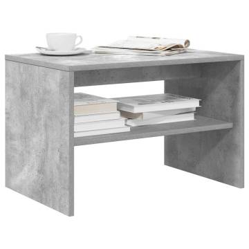 Stylish Concrete Grey TV Cabinet | 60x40x40 cm | HipoMarket