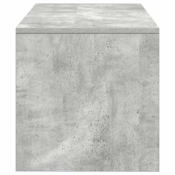 Stylish Concrete Grey TV Cabinet | 60x40x40 cm | HipoMarket