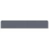 Stylish Anthracite Planter - 280x40x40 cm Cold-Rolled Steel