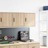 Garage Wall Cabinets 2 pcs Sonoma Oak - Durable Storage Solution