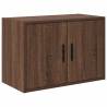 Garage Cabinets 2 pcs Brown Oak - Organize Your Tools