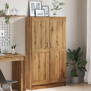 Book Cabinet Artisan Oak - Stylish 4-Tier Storage Solution