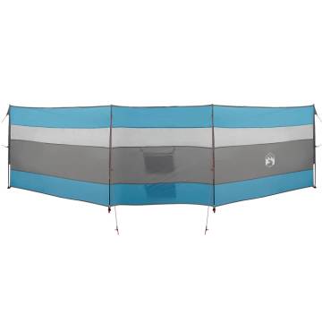 Camping Windbreak Blue 508x130 cm - Waterproof & Portable