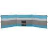 Camping Windbreak Blue 508x130 cm - Waterproof & Portable