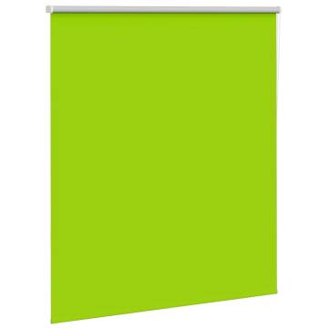 Blackout Roller Blind - Leaves Green 135x130 cm | HipoMarket UK