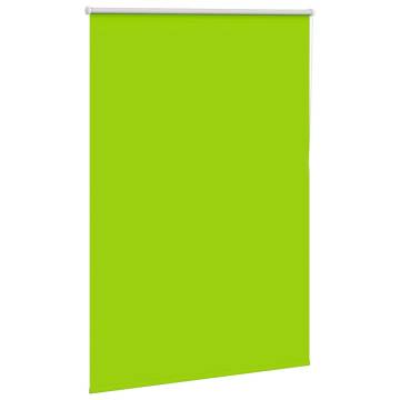 Roller Blind Blackout Leaves Green 100x150 cm - Hipomarket