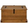 Storage Chest HALDEN - Solid Wood Pine 91x91x47 cm