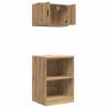 Garage Cabinets 2 pcs Artisan Oak - Durable Storage Solution