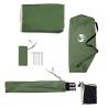 Camping Windbreak Green 490x123 cm | Waterproof & Portable