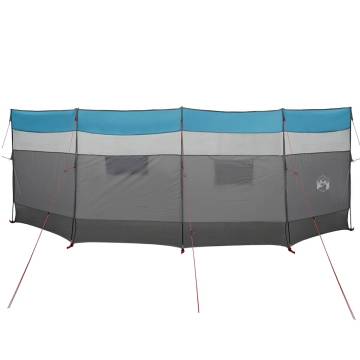 Camping Windbreak Blue 510x153 cm - Waterproof & Portable