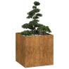  Planter Rusty 80x80x80 cm Weathering Steel Colour weathering steel/brown Size 80 x 80 x 80 cm Quantity in Package 1 