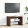 Stylish Brown Oak TV Cabinet - Versatile & Durable - Hipo Market