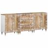 Elegant 3-Piece Solid Wood Mango Sideboards | Hipo Market