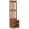 Stylish Hall Tree SANDENS | Solid Wood Pine Storage Solution