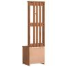 Stylish Hall Tree SANDENS | Solid Wood Pine Storage Solution