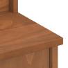 Stylish Hall Tree SANDENS | Solid Wood Pine Storage Solution