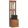  Hall Tree SANDENS 45x40x159.5 cm Solid Wood Pine Colour acacia Size 45 x 40 x 159.5 cm 