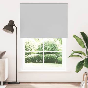 Light Grey Blackout Roller Blind 145x210 cm | Hipomarket