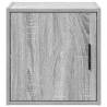 Garage Wall Cabinets - 2 pcs Grey Sonoma Engineered Wood