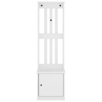 Hall Tree SANDENS White - Stylish & Functional Storage Unit