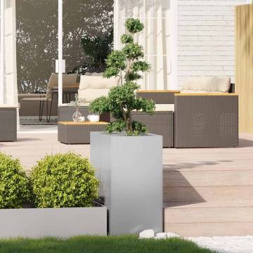 Galvanised Steel Planter 40x80x80 cm | Stylish & Durable