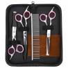 4 Piece Dog Grooming Scissors Set - Stainless Steel Tools