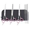 4 Piece Dog Grooming Scissors Set - Stainless Steel Tools