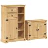 2 Piece Bathroom Furniture Set - Corona Solid Wood Pine