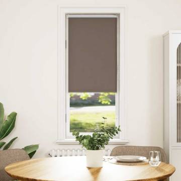 Roller Blind Blackout Coffee 50x150 cm - Stylish & Functional